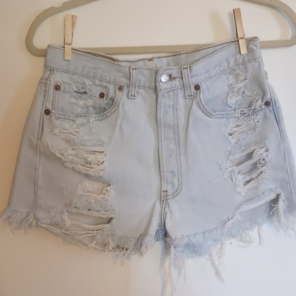 Levi's cutoff Denim Shorts